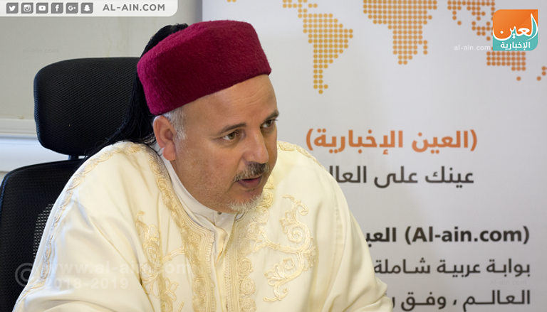 الشيخ عادل الفايدي رئيس لجنة التواصل الاجتماعي الليبية-المصرية