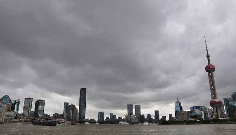 الإعصار وصل إلى شانغهاي مصحوبا بأمطار غزيرة ورياح قوية (أرشيفية)