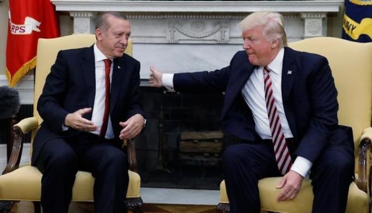 ترامب وأردوغان في لقاء سابق