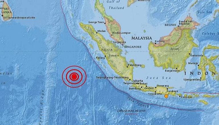 زلزال بالقرب من جزيرة لومبوك الإندونيسية - أرشيفية 