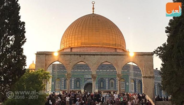 مسجد قبة الصخرة بمدينة القدس المحتلة