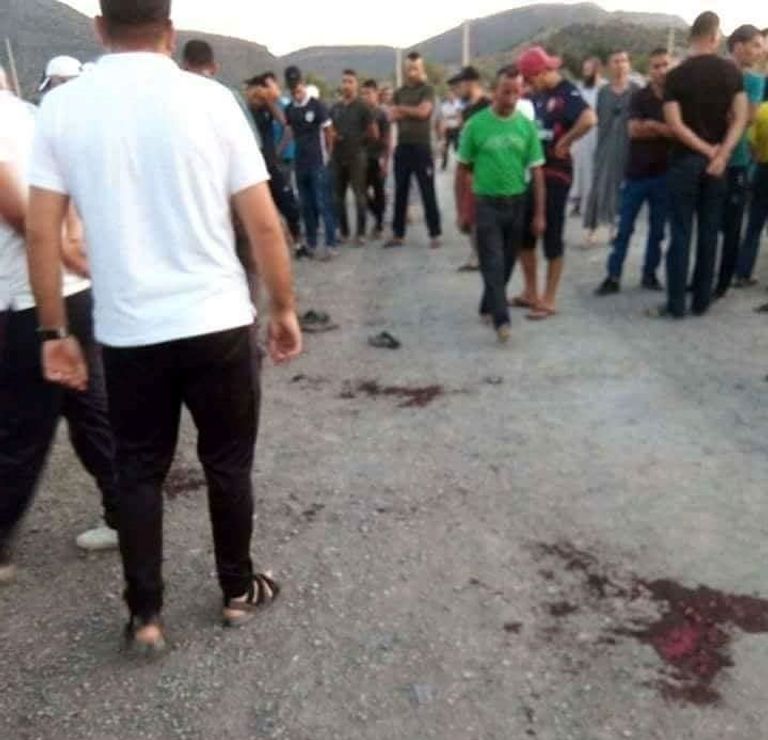 مكان وقوع الانفجار مكان وقوع الانفجار