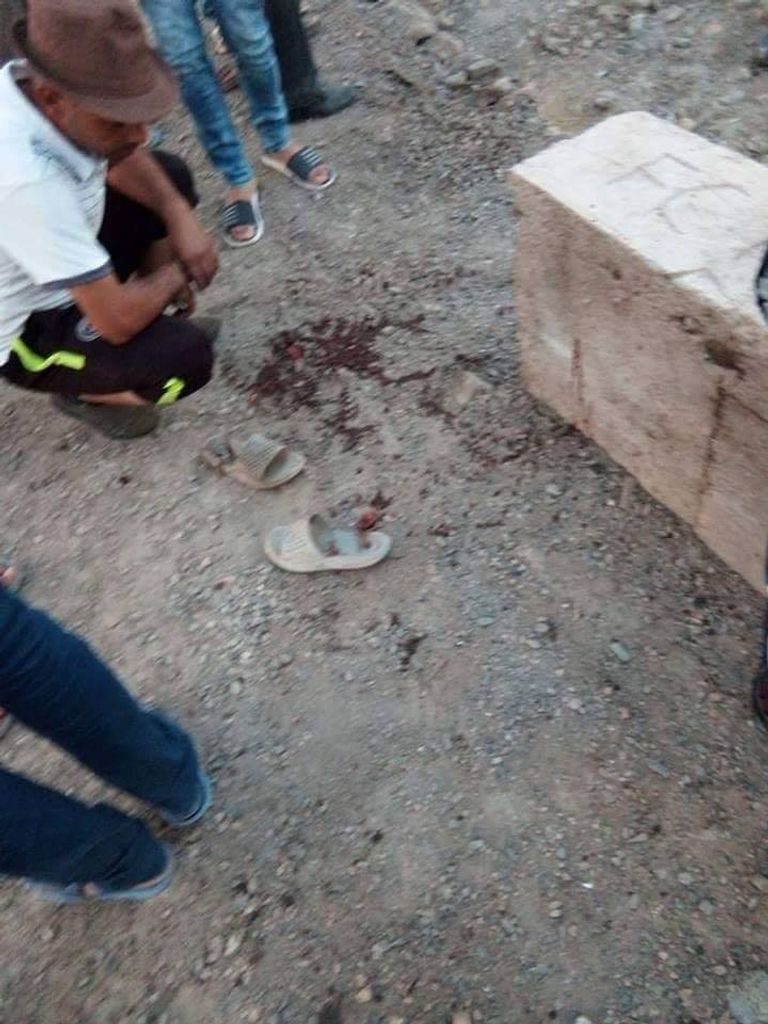 مكان وقوع الانفجار مكان وقوع الانفجار