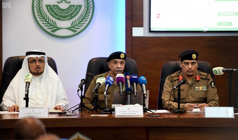 تصعيد أكثر من مليوني حاج إلى منى