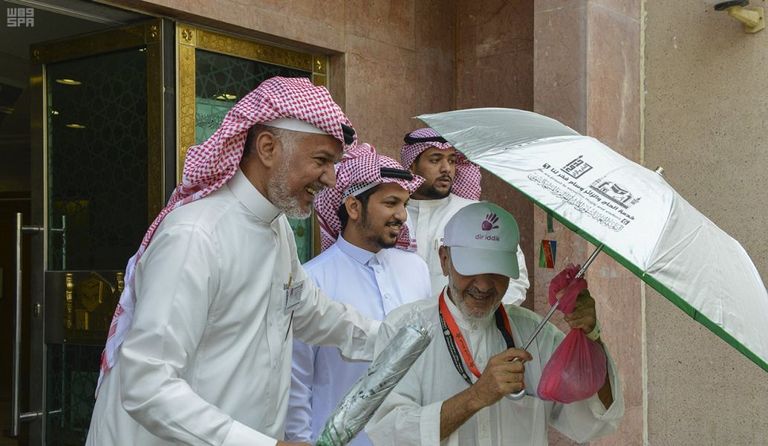 رئاسة الحرمين الشريفين تطلق برنامج "مظلة لكل حاج"