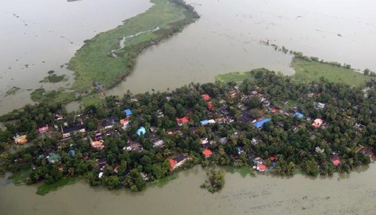 ولاية كيرالا الهندية بعد الفيضانات