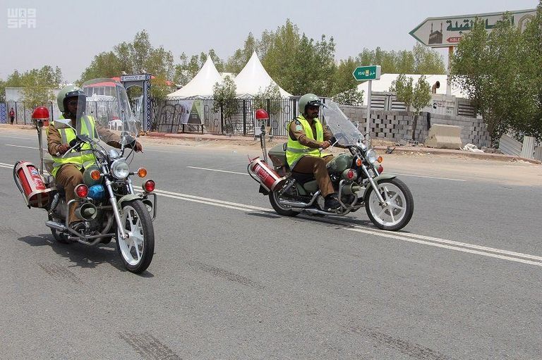 الدفاع المدني السعودي يؤكد جاهزيته للتعامل مع الحشود بمشعر عرفات