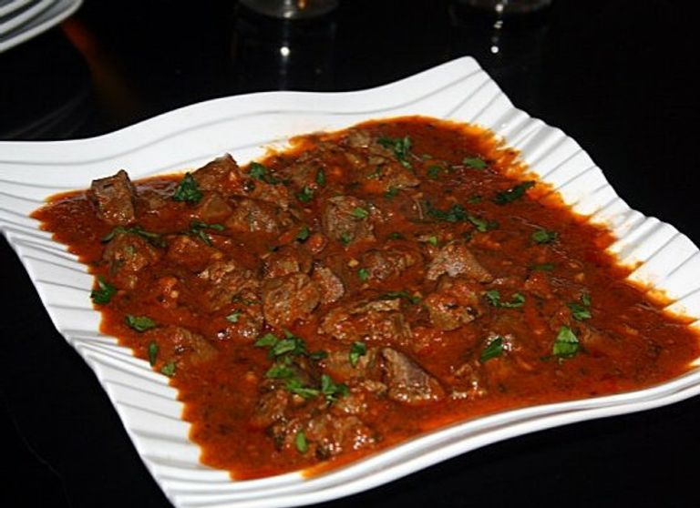 طبق الكبدة المْشَرْمْلَة الجزائري التقليدي