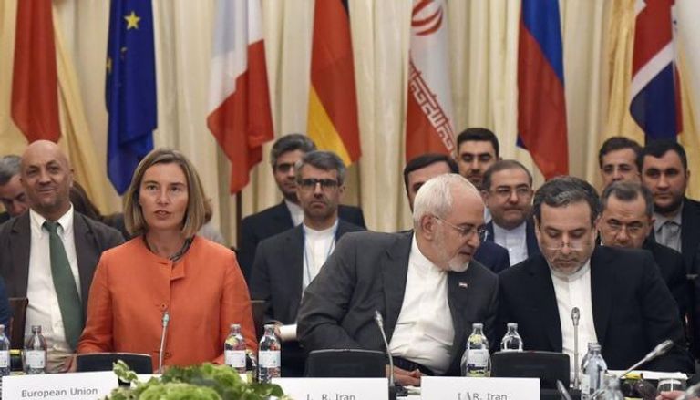 وزيرة خارجية الاتحاد الأوروبي ونظيرها الإيراني