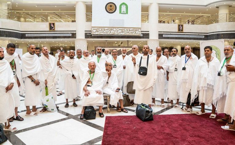 حجاج فلسطين يشيدون بالخدمات المقدمة لهم 