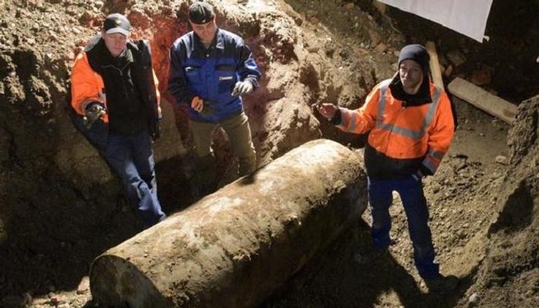 العثور على قنبلة تزن نصف طن في ألمانيا - أرشيفية