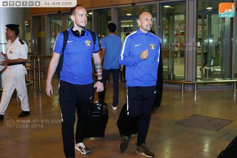 بعثة فريق العين الإماراتي