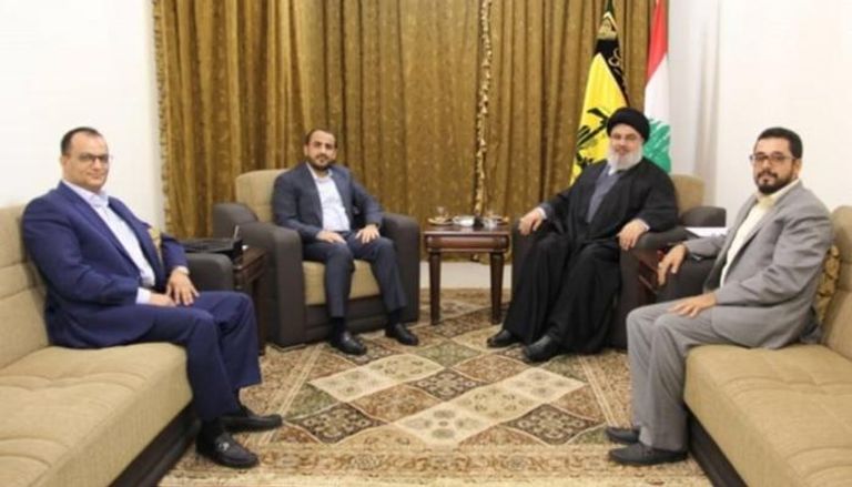 نصر الله والمتحدث باسم مليشيا الحوثي الانقلابية نيكي هيلي، مندوبة الولايات المتحدة الأمريكية لدى الأمم المتحدة