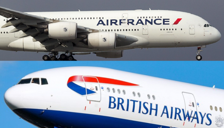 الخطوط الجوية البريطانية والفرنسية