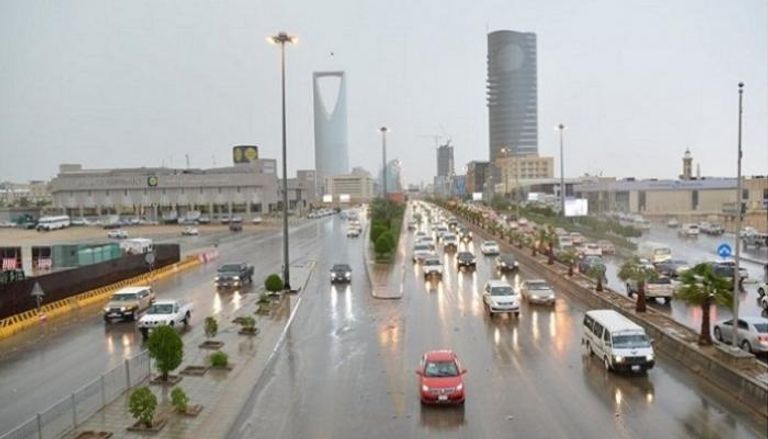 طقس ممطر في السعودية - أرشيفية