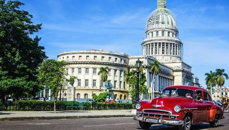 أحد شوارع العاصمة الكوبية هافانا- أرشيف