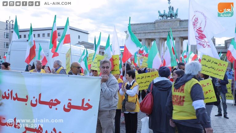 من فعاليات الملتقي الدولي التفاعلي للمعارضة الإيرانية حول ذكرى مجزرة 1988 1988 وقائع مـذبحة تأبى النسيان تكشف عن دموية ملالي طهران