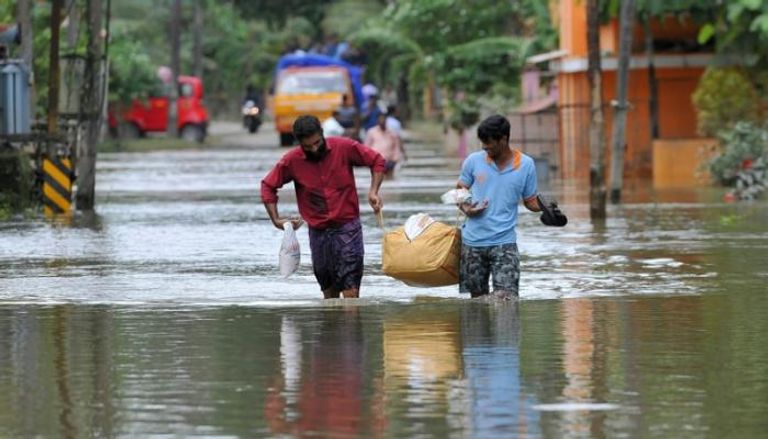 الفيضانات في كيرالا الهندية