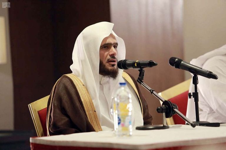 إمام وخطيب المسجد النبوي يلتقي ضيوف برنامج خادم الحرمين الشريفين للحج