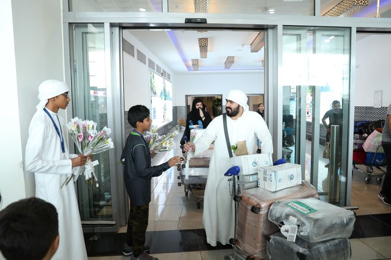 عودة أولى وفود برنامج "زايد للحج" من الأراضي المقدسة