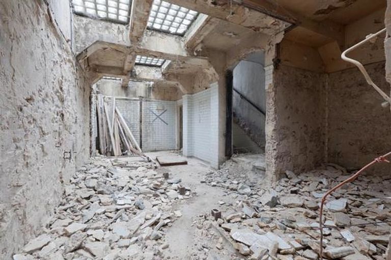 المنزل بعد الانتهاء من بنائه