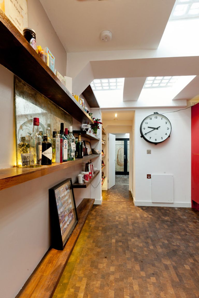 المنزل بعد الانتهاء من بنائه