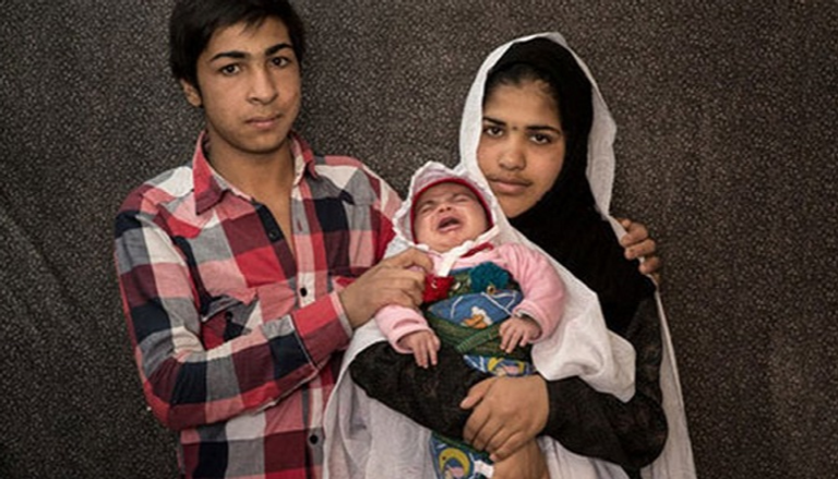 إحدى حالات زواج الأطفال في إيران - أرشيفية