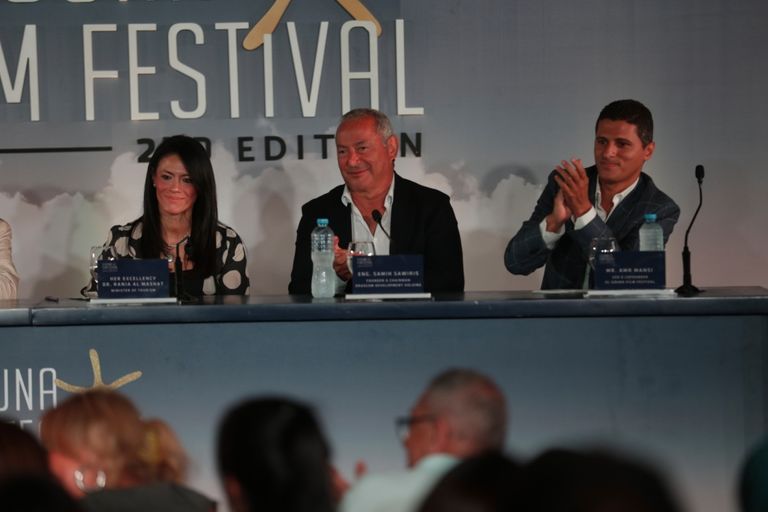 المؤتمر الصحفي لإعلان تفاصيل النسخة الـ2 من مهرجان الجونة السينمائي