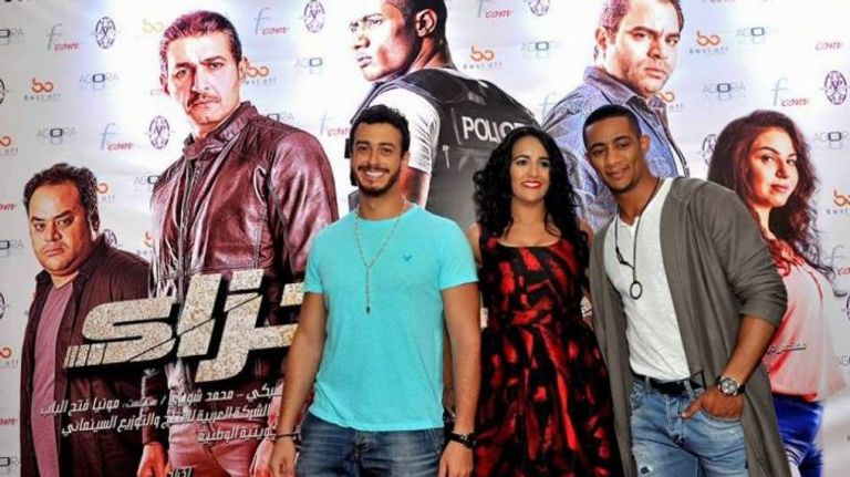 الممثل المصري محمد رمضان والمطرب المغربي سعد لمجرد