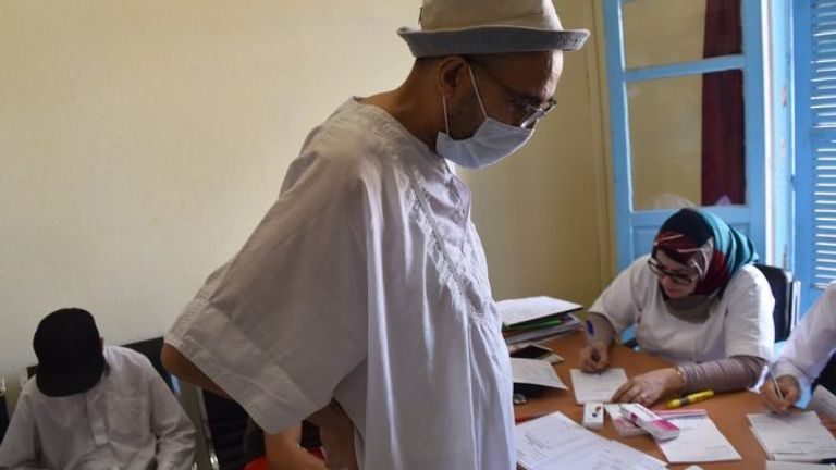 مصاب بوباء الكوليرا