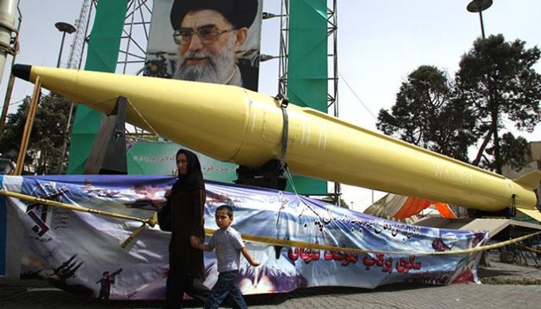صورة صاروخ إيراني بعيد المدى - أرشيفية