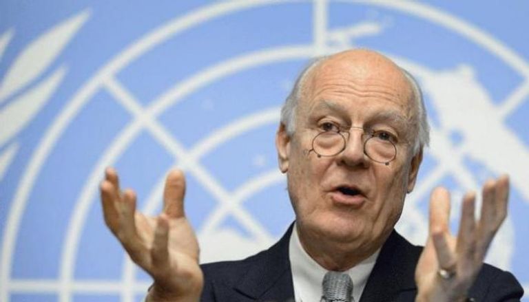  مبعوث الأمم المتحدة الخاص إلى سوريا ستافان دي ميستورا