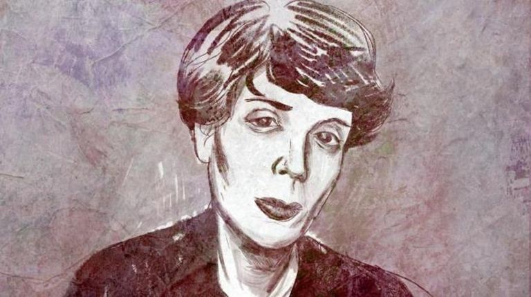 الأديبة الجزائرية الراحلة يمينة مشاكرة المكتبة الوطنية بالحامة بالجزائر العاصمة