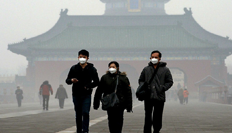 التلوث الهوائي في الصين ـ أرشيفية