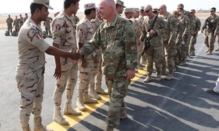 مناورات مشتركة بين الجيشين الأمريكي والمصري - أرشيفية