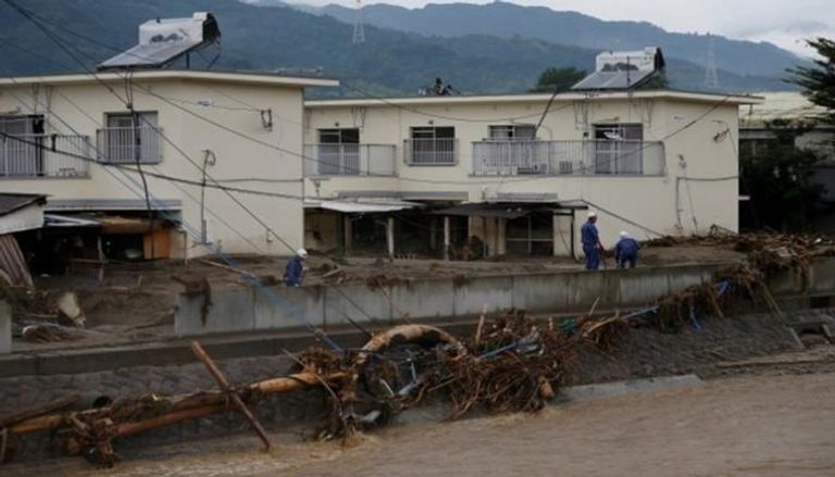 فيضانات في اليابان - أرشيفية