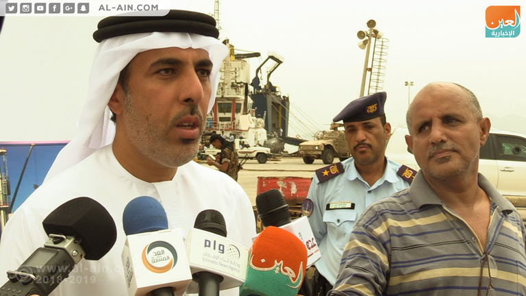 محطة الكهرباء الإماراتية تصل إلى عدن