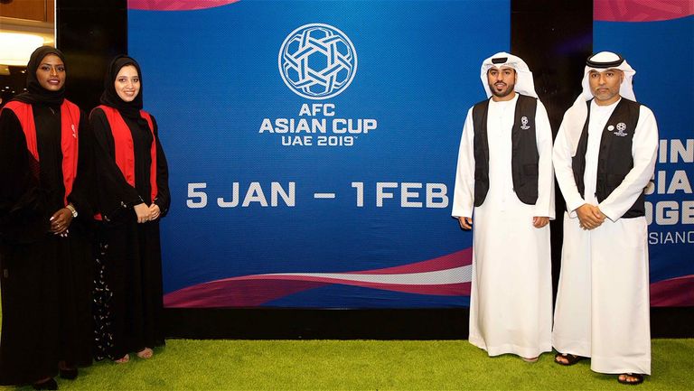 انطلاق البرنامج التطوعي لبطولة كأس آسيا "الإمارات ٢٠١٩"