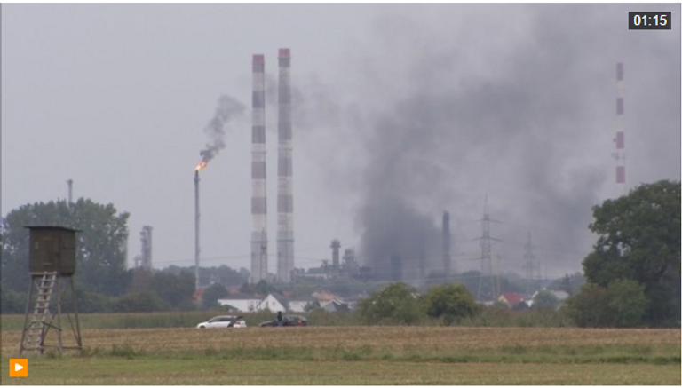 انفجار وحريق في مصفاة نفطية بألمانيا