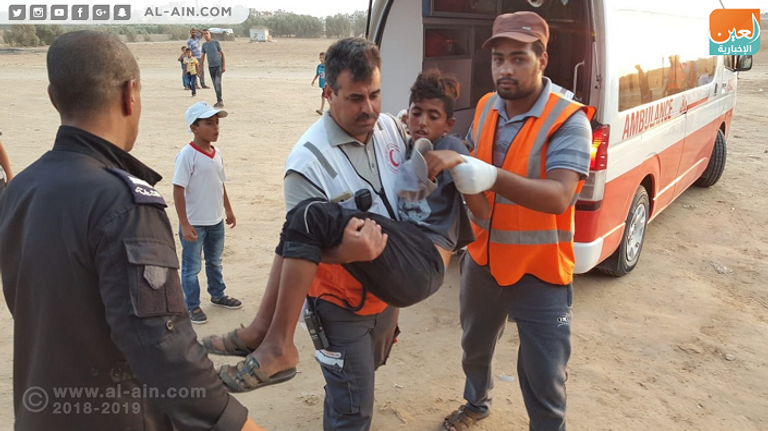 جانب من الجمعة الـ 23 لمسيرة العودة