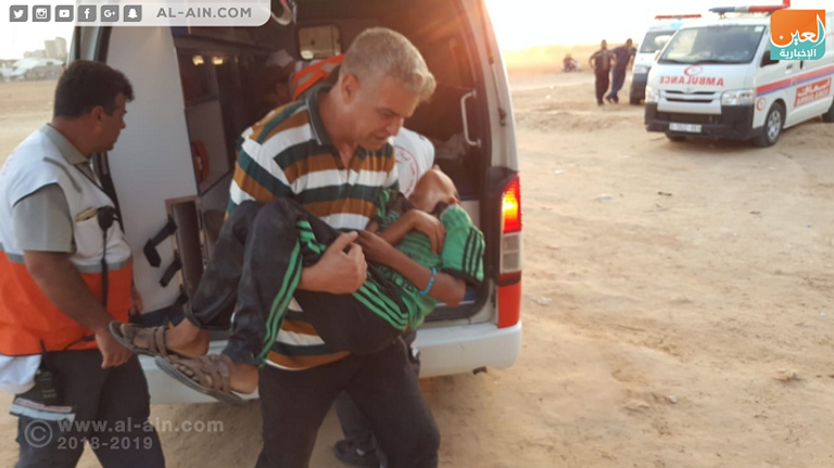 جانب من الجمعة الـ 23 لمسيرة العودة