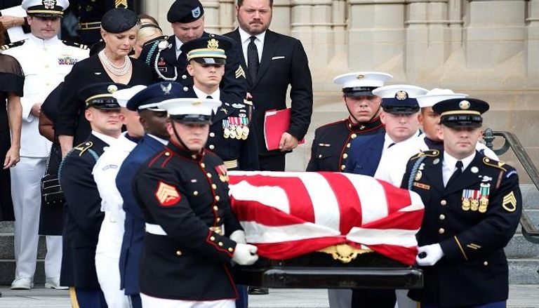 جنازة جون ماكين في واشنطن