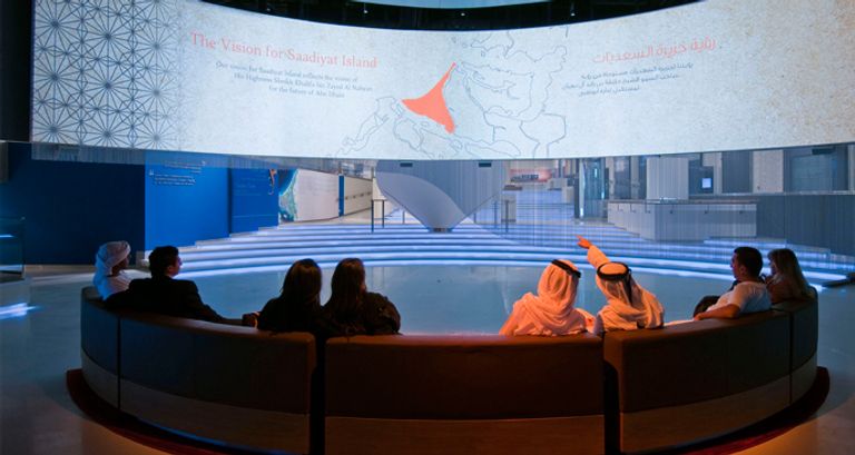 منارة السعديات روح الثقافة في أبوظبي