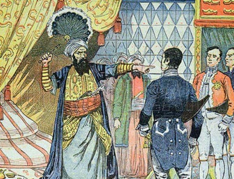 حادثة المروحة الممثل الفرنسي جيرارد ديبارديو بطل الفيلم الجزائري أحمد باي