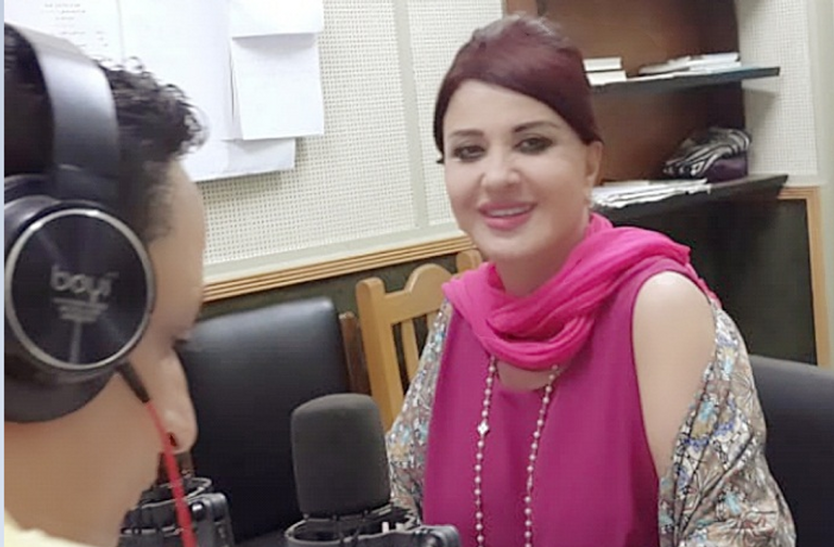 الفنانة اللبنانية مادلين طبر