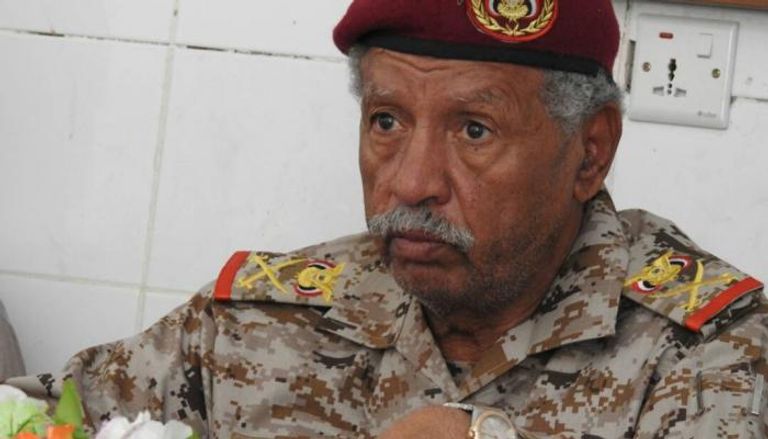 قائد محور بيحان في الجيش اليمني اللواء الركن مفرح بحيبح