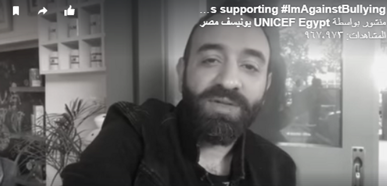 منى زكي تشارك في حملة ضد التنمر - صورة أرشيفية