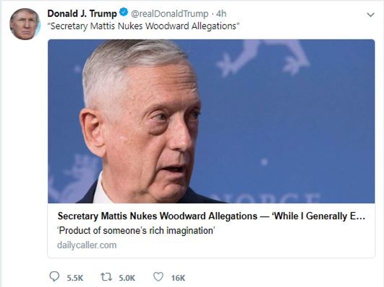 ترامب وصف الكتاب الجديد بأنه احتيال وخداع للشعب