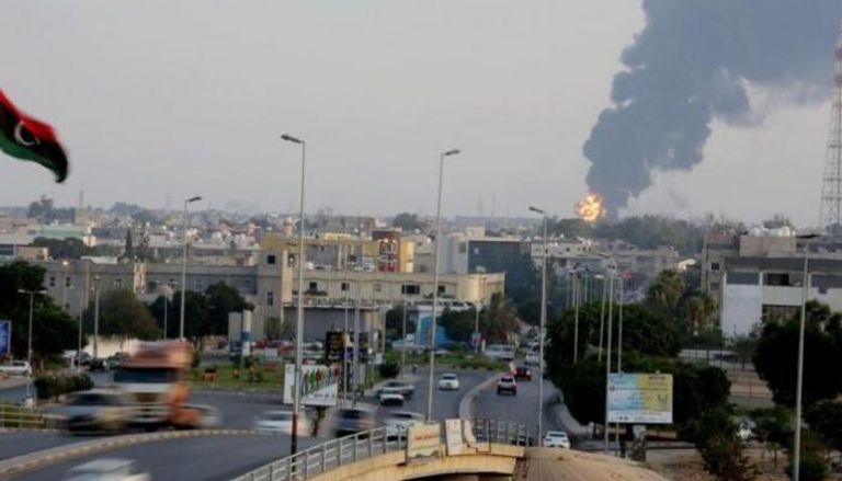 اشتباكات المليشيات المسلحة في طرابلس دفعت السكان للهروب- أرشيفية