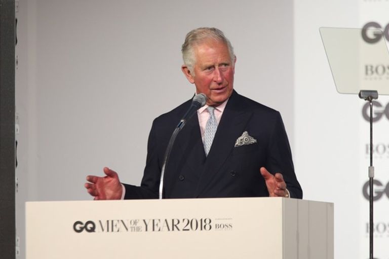 تكريم الأمير تشارلز ولي عهد بريطانيا من قبل مجلة (جي.كيو)